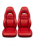 Corvette C5 Sports Seat Covers (Red)