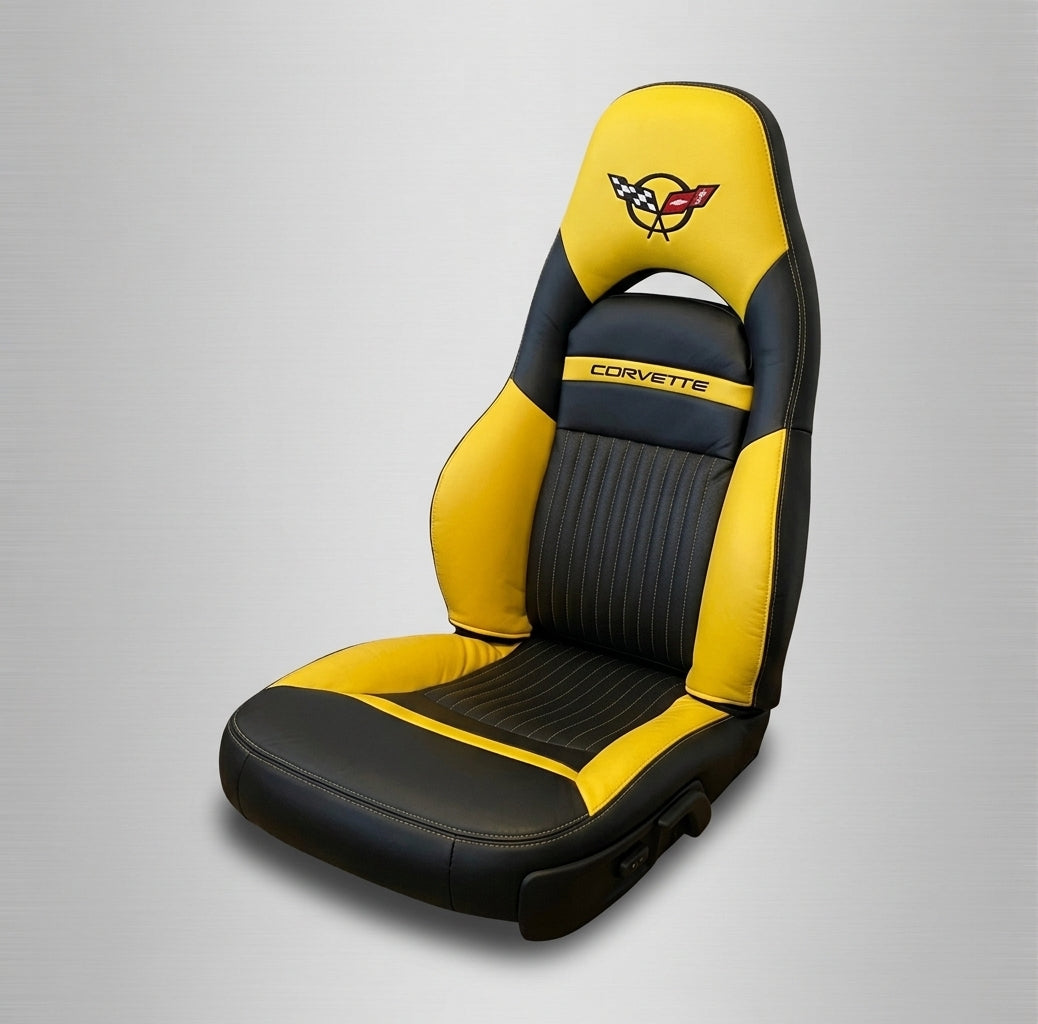 Corvette C5 Sports Seat Covers (Yellow)